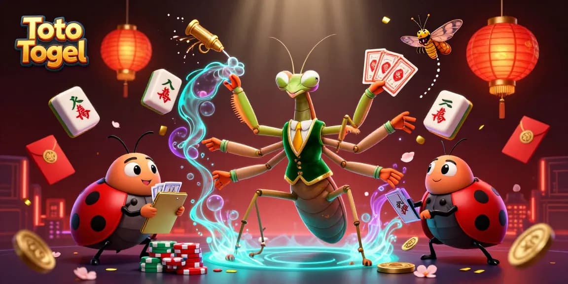 Menang dalam Toto Togel dengan suasana kasino unik dan karakter menarik.