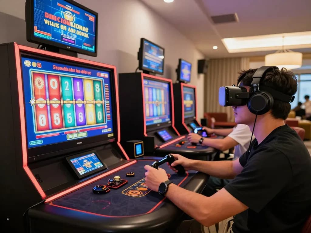 ผู้ใช้ FAFA828 สนุกกับการเล่นเกมสล็อตโดยใช้เทคโนโลยีความเป็นจริงเสมือนในบ้านที่หรูหรา