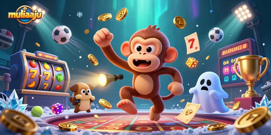 Engage in exciting gameplay at muliaaju with a vibrant sceneries featuring a poltergeist monkey and ghost-hunter puppy.