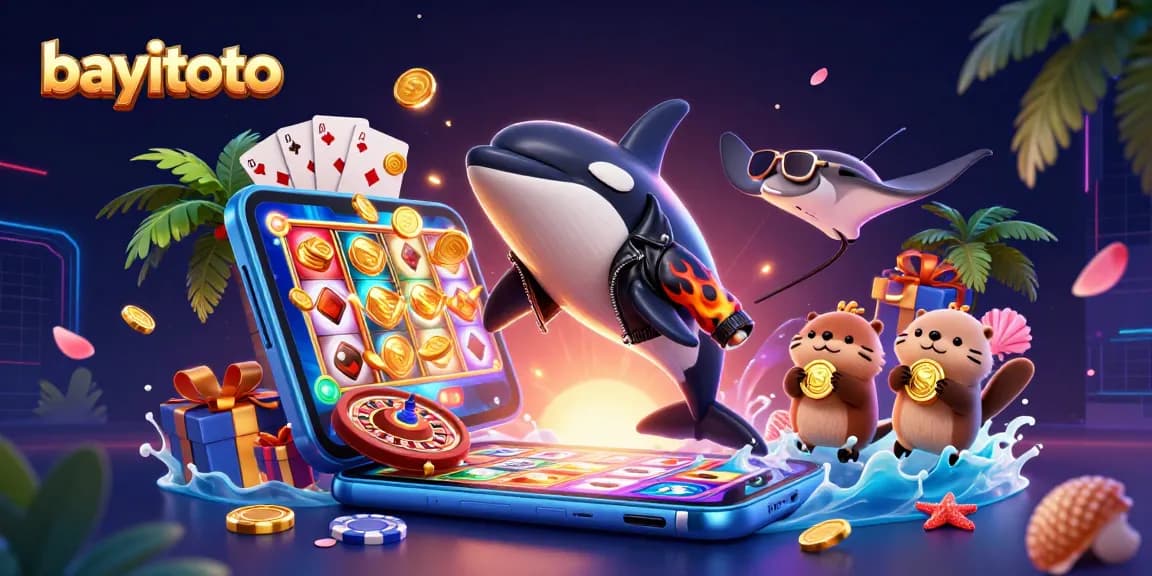 Experience thrilling moments with bayitoto, featuring vibrant slot games and animated sea creatures