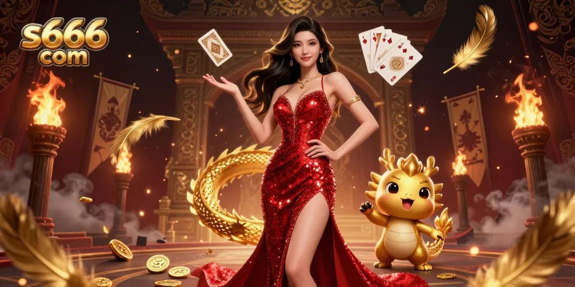 Engage with thrilling gameplay at s666 com featuring vibrant characters and casino elements in a dynamic scene.