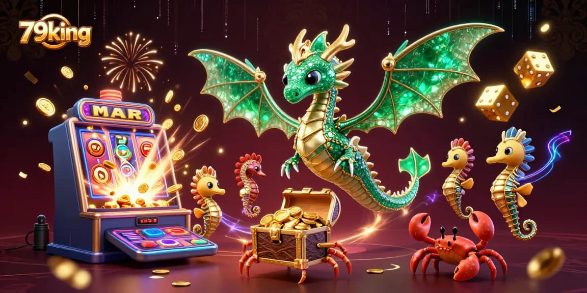 Experience the thrill of winning big at 79king with vibrant casino scenes and exciting game elements.