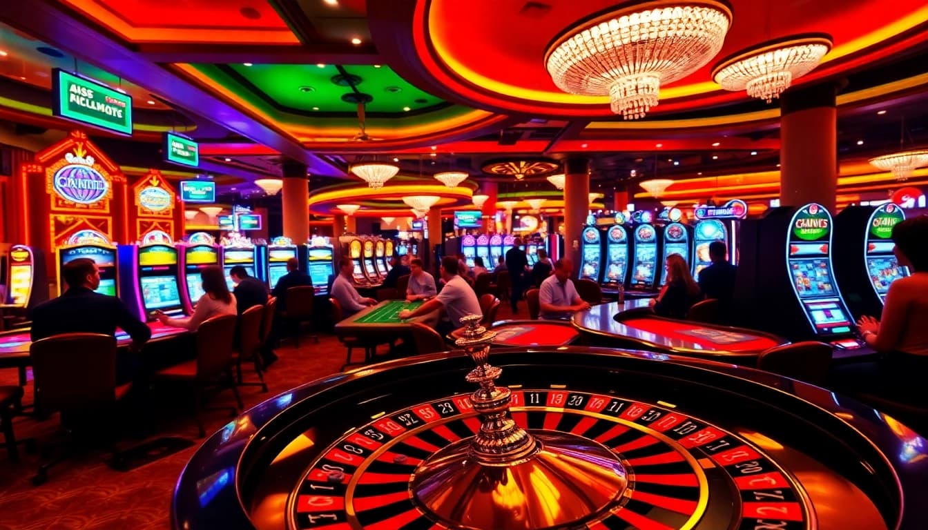 Spieler am Tisch mit Roulette und aufregenden Momenten bei casino spiele.de erleben.