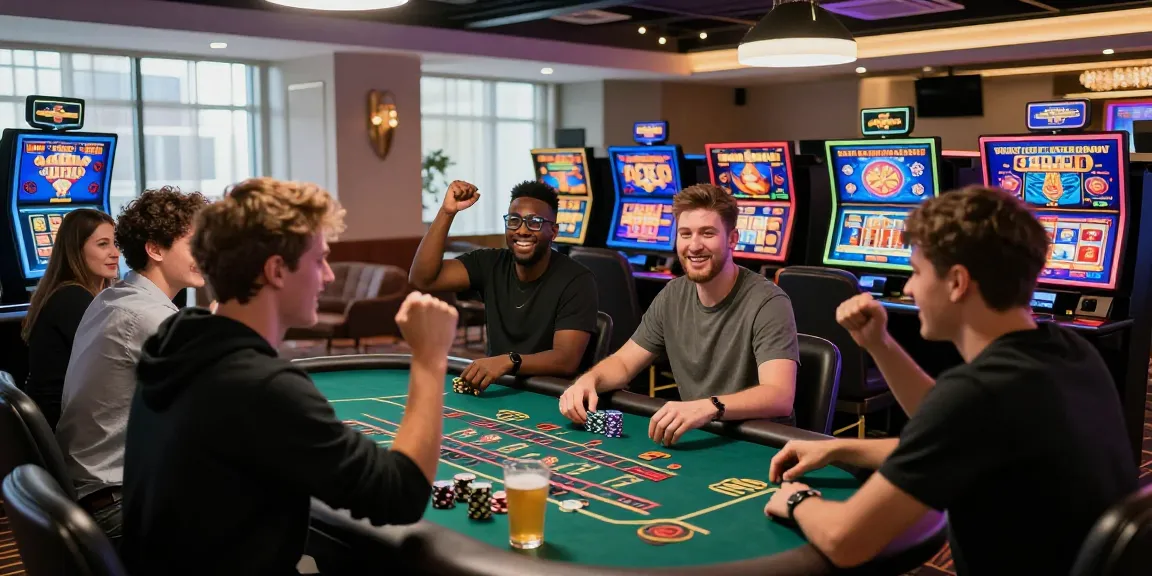 Engaged UK players enjoying credit card casinos at https://thegbhouse.co.uk/ with live dealer games and vibrant atmosphere.