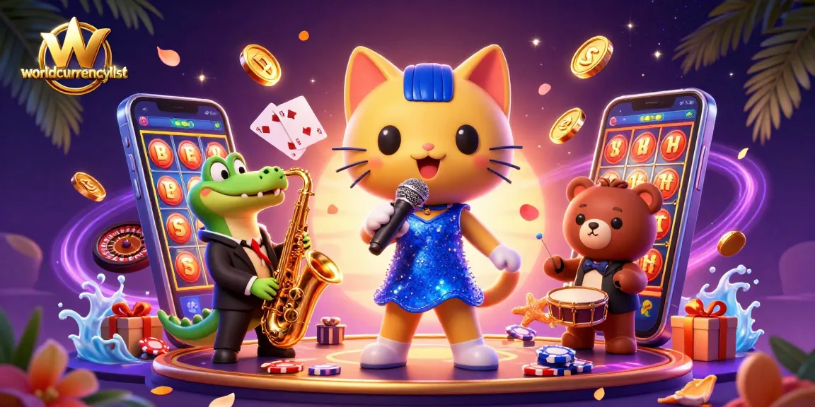 Experience casino fun with the characters of worldcurrencylist among vibrant slot games and dynamic action.
