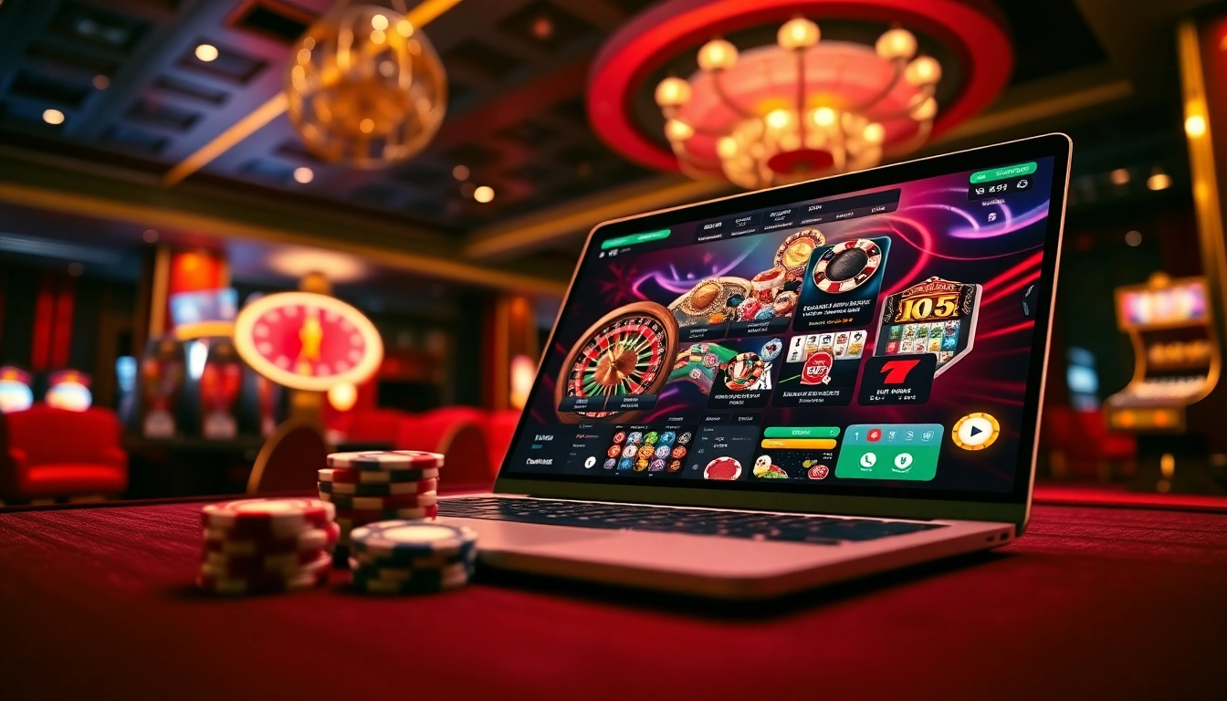 Experience thrilling online gaming at new88 com with immersive casino elements like chips and roulette.