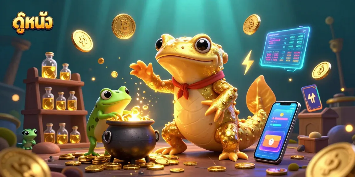 ดูหนัง การ์ตูน 3D แสดงการเปลี่ยนฐานโลหะเป็นเหรียญทองในคาสิโน