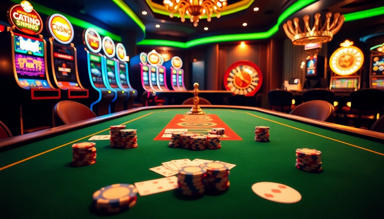 Experience high-stakes excitement at https://kjc686.com/ with vibrant casino tables and gaming action.