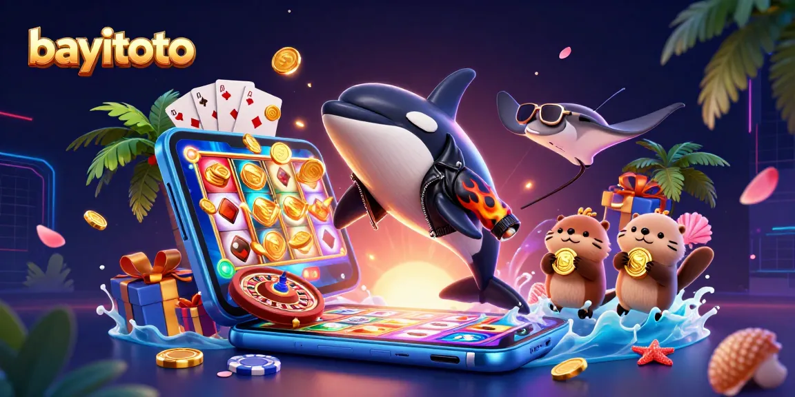 Experience thrilling moments with bayitoto, featuring vibrant slot games and animated sea creatures