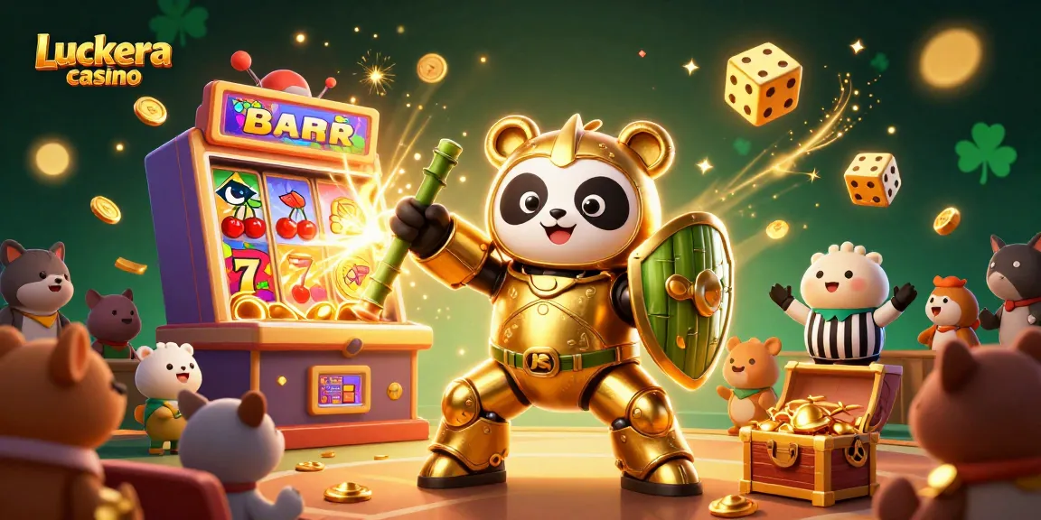 Engage with exciting gameplay experiences at Luckera casino, featuring mech-suit pandas and thrilling slot machines.