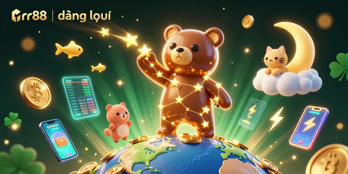Engage with rr88 | đăng nhập and win in the vibrant online casino world with dazzling starry characters.
