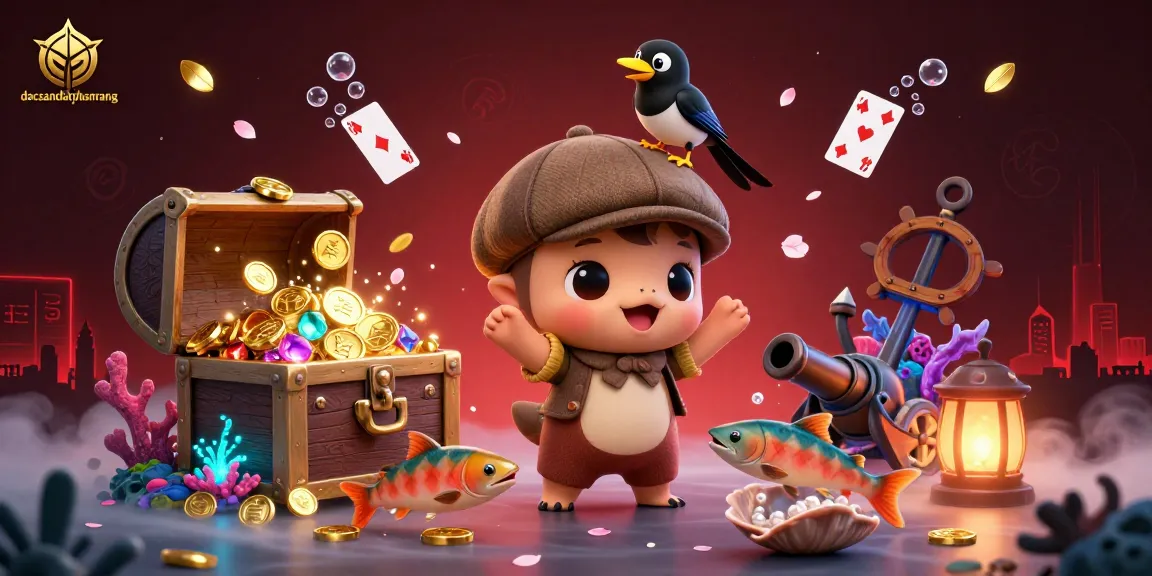 Win big with dacsandatphanrang in this vibrant underwater casino scene full of excitement.