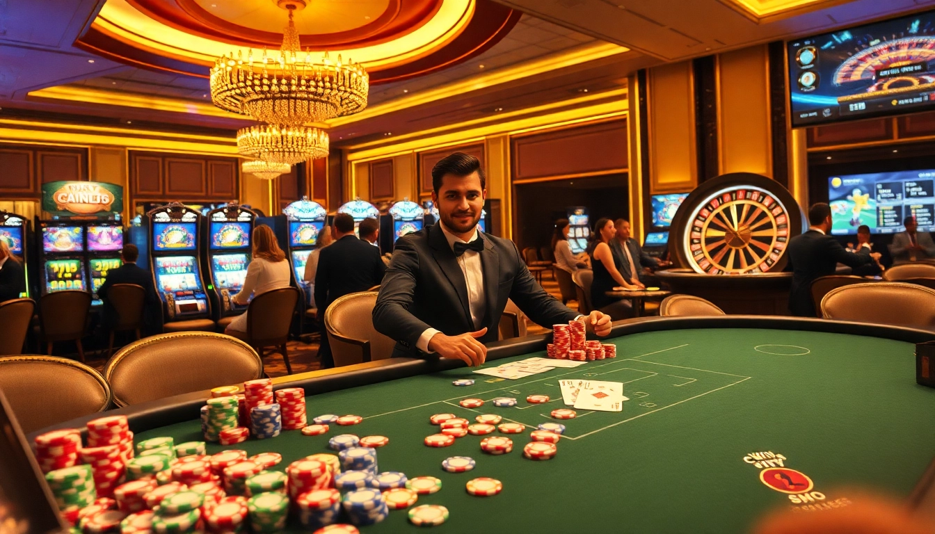 Experience thrilling gaming opportunities at https://cwin.ru.com/ with professional dealers and vibrant casino ambiance.