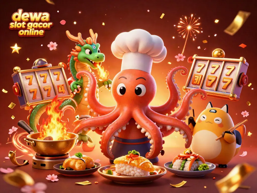 Menangkan putaran di dewa slot gacor online dengan karakter ceria dan permainan seru