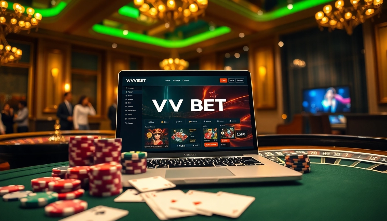VVVBet ofrece una experiencia de juego en línea emocionante con fichas de póker y ruleta.