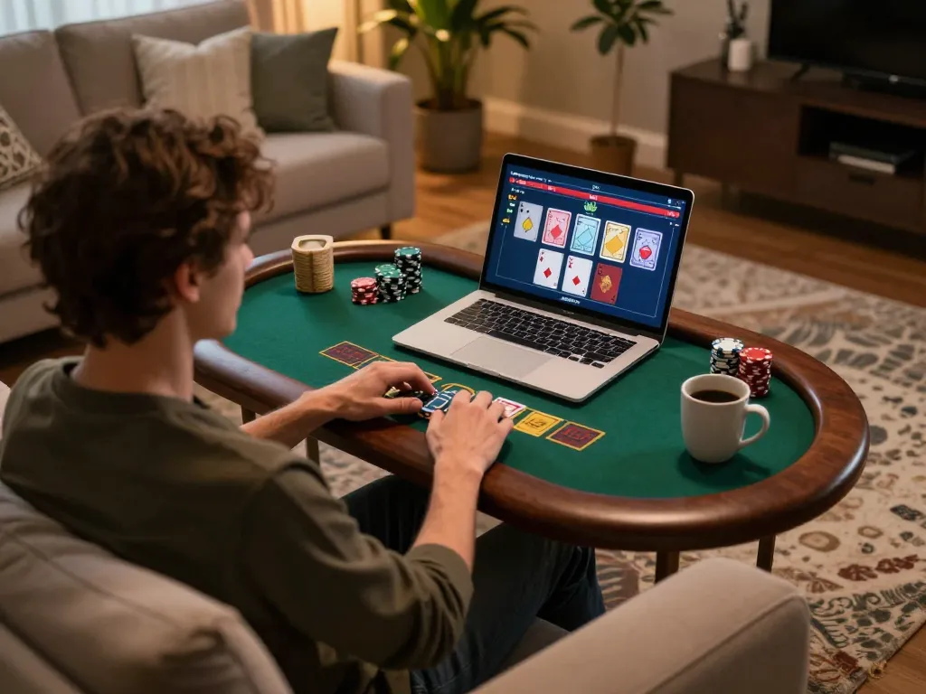Engaging in online blackjack gameplay at home with bl555 for strategic betting