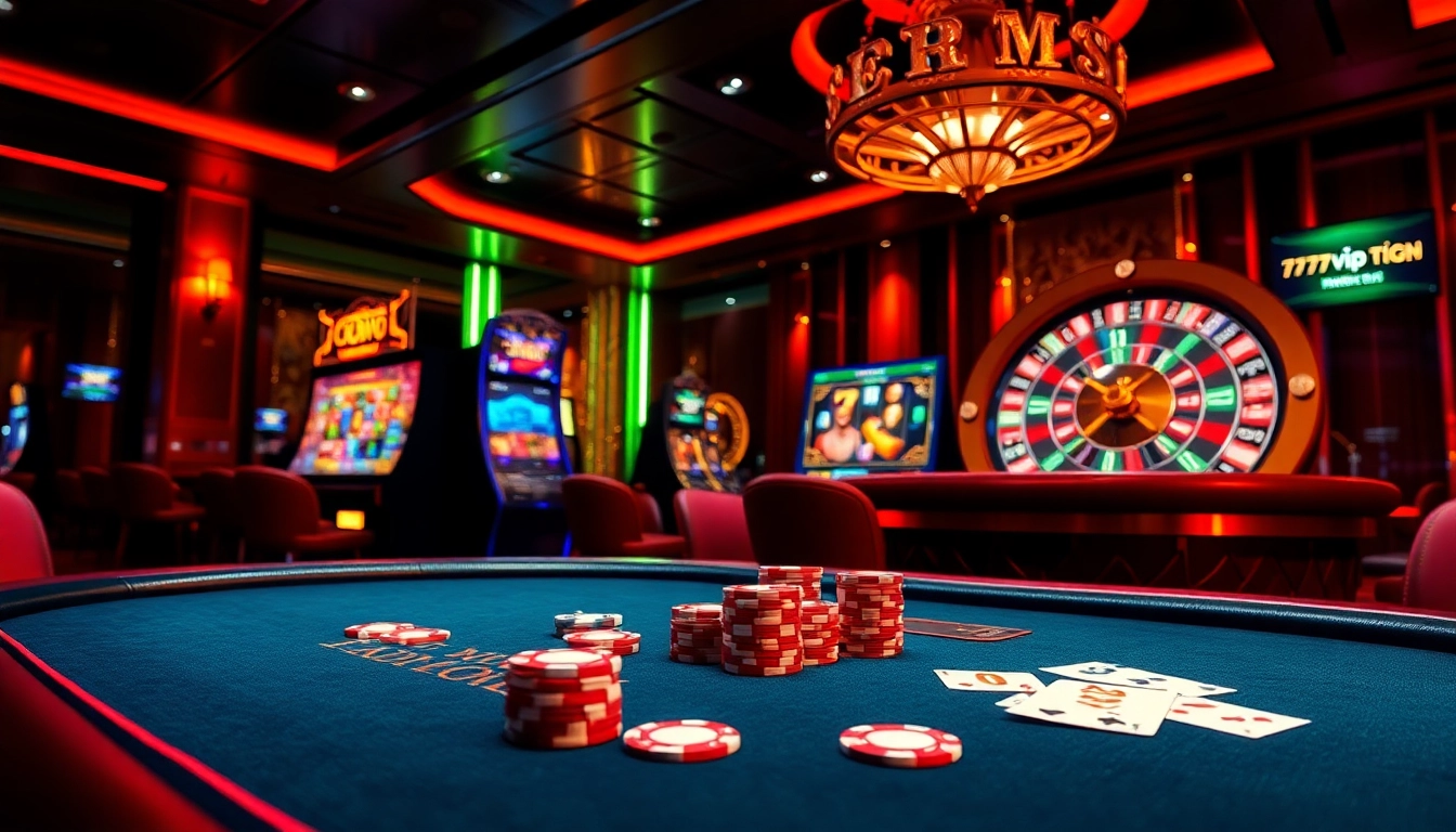 Experience excitement and luxury at the 777VIP online platform with vibrant casino games and betting opportunities.