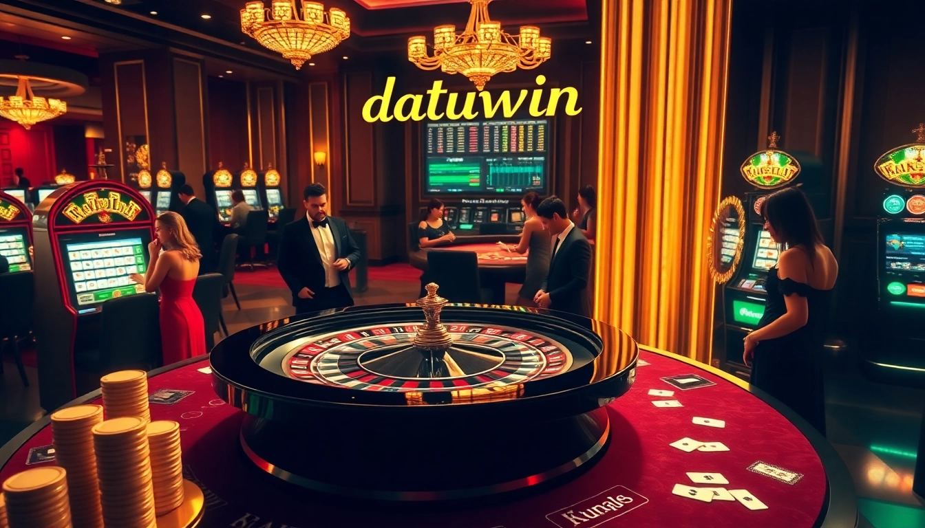 Rasakan sensasi berjudi di Datukwin dengan meja roulette yang seru dan mesin slot yang penuh warna.