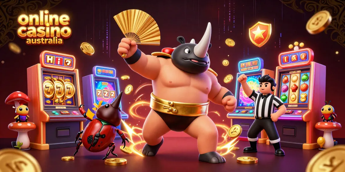 Play thrilling pokies at online casino Australia with unique cartoon characters and vibrant game elements.