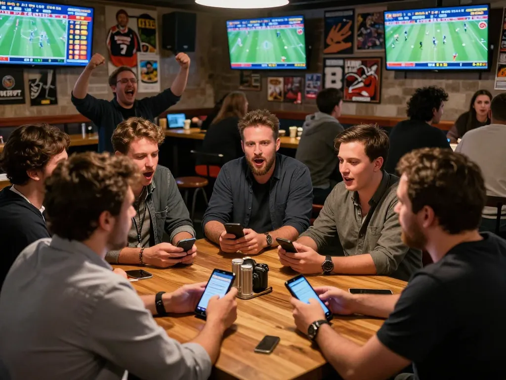 Place bets on soc88 as passionate fans strategize over live sports betting in an engaging environment.