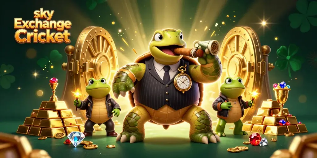 Experience thrilling sky exchange Cricket action with dynamic casino elements and vibrant characters