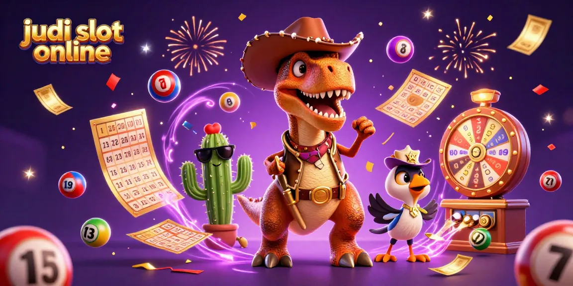 Mainkan judi slot online dengan kerumunan karakter lucu dalam suasana meriah.