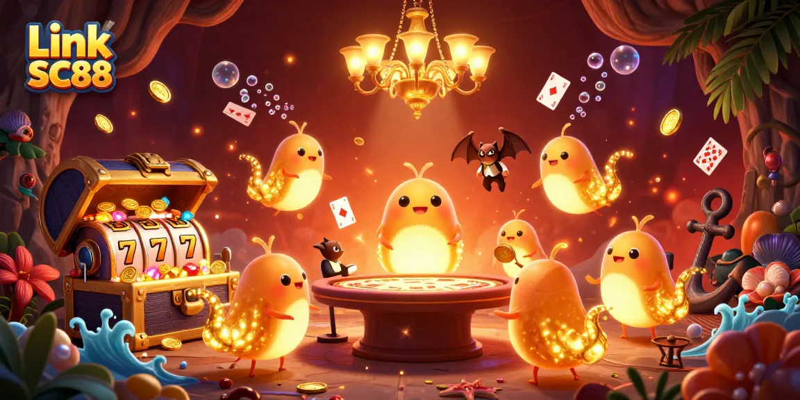 Experience thrilling gambling moments with Link SC88 at an enchanting cave casino.