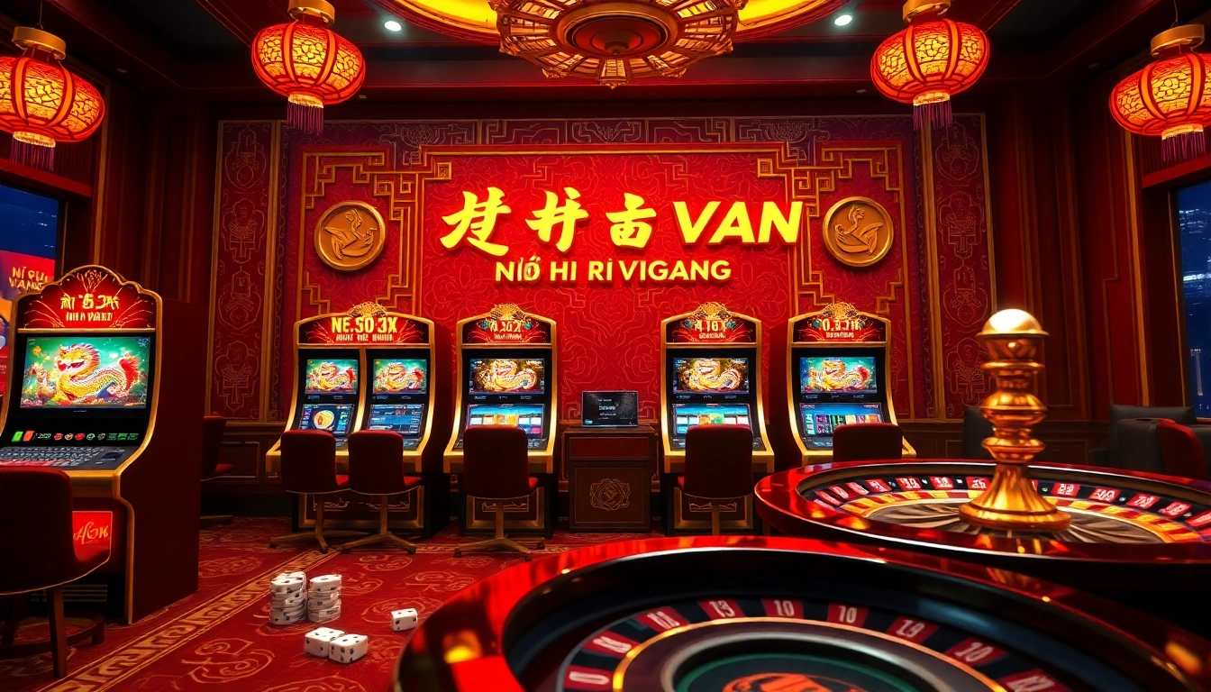 Nổ Hũ Rồng Vàng slot game features with vibrant graphics and thrilling symbols inviting players to spin.