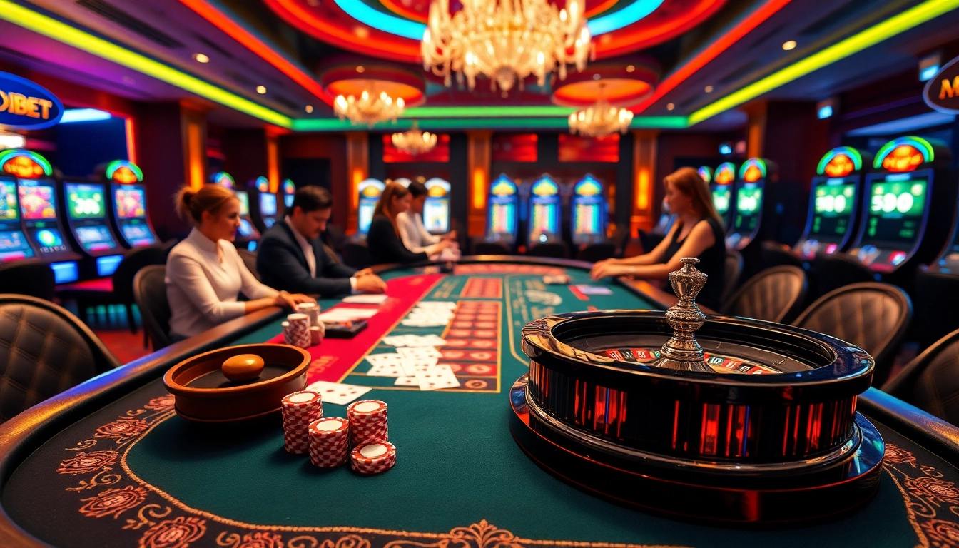 Experience the thrill of winning at SOIBET's exciting casino gaming tables.