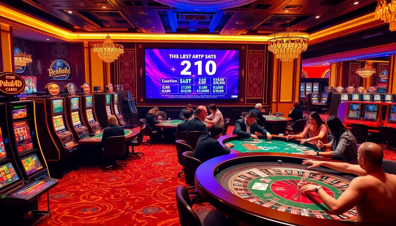 Pahala4d gamers strategizing at a luxurious casino table filled with cards and chips.