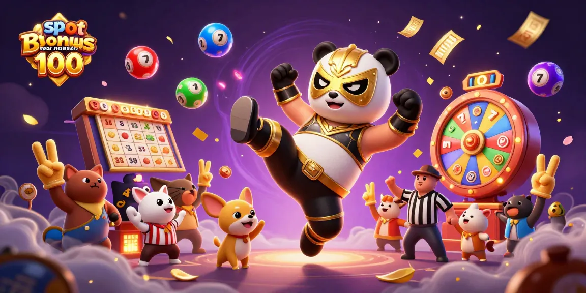 Engage with slot bonus new member 100 at a vibrant casino scene filled with dynamic gaming elements.