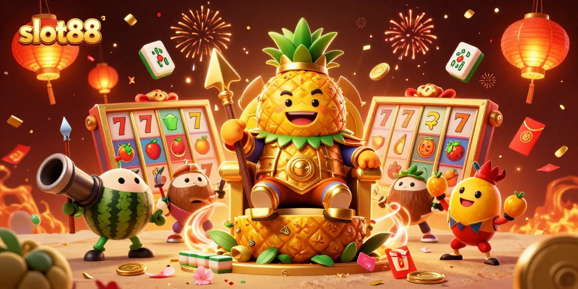 Pemain slot88 menikmati aksi mendebarkan dengan jackpot menarik dan simbol kemenangan.