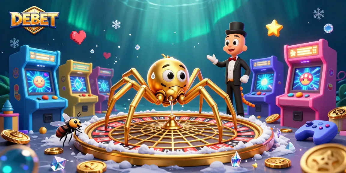 Place strategic bets with DEBET in a vibrant, engaging casino gaming scene.