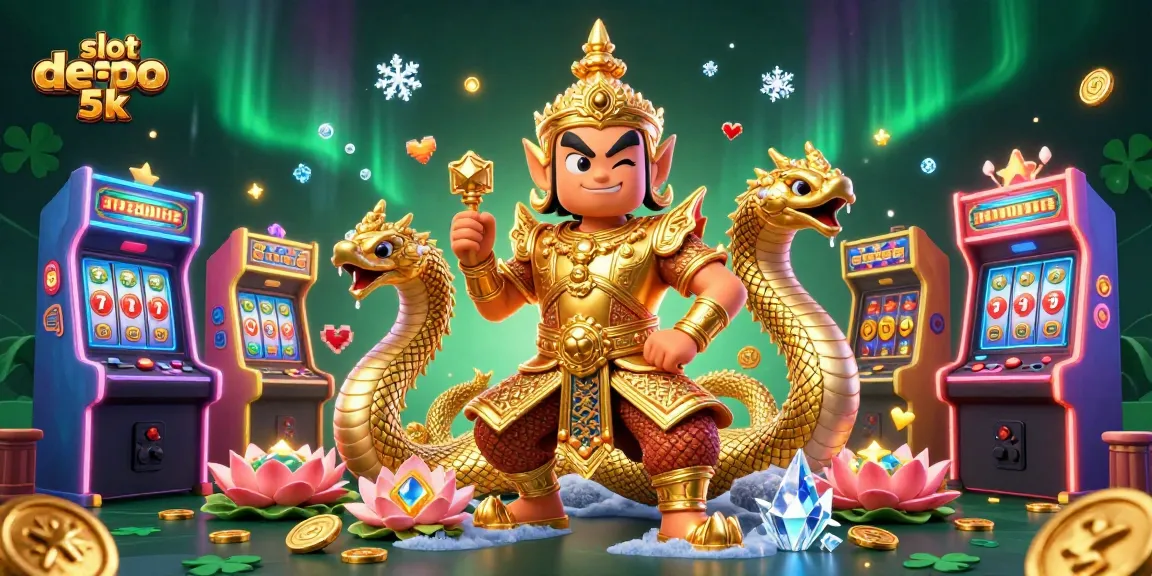 Engage in the excitement of slot depo 5k with vibrant characters and dynamic gaming elements.